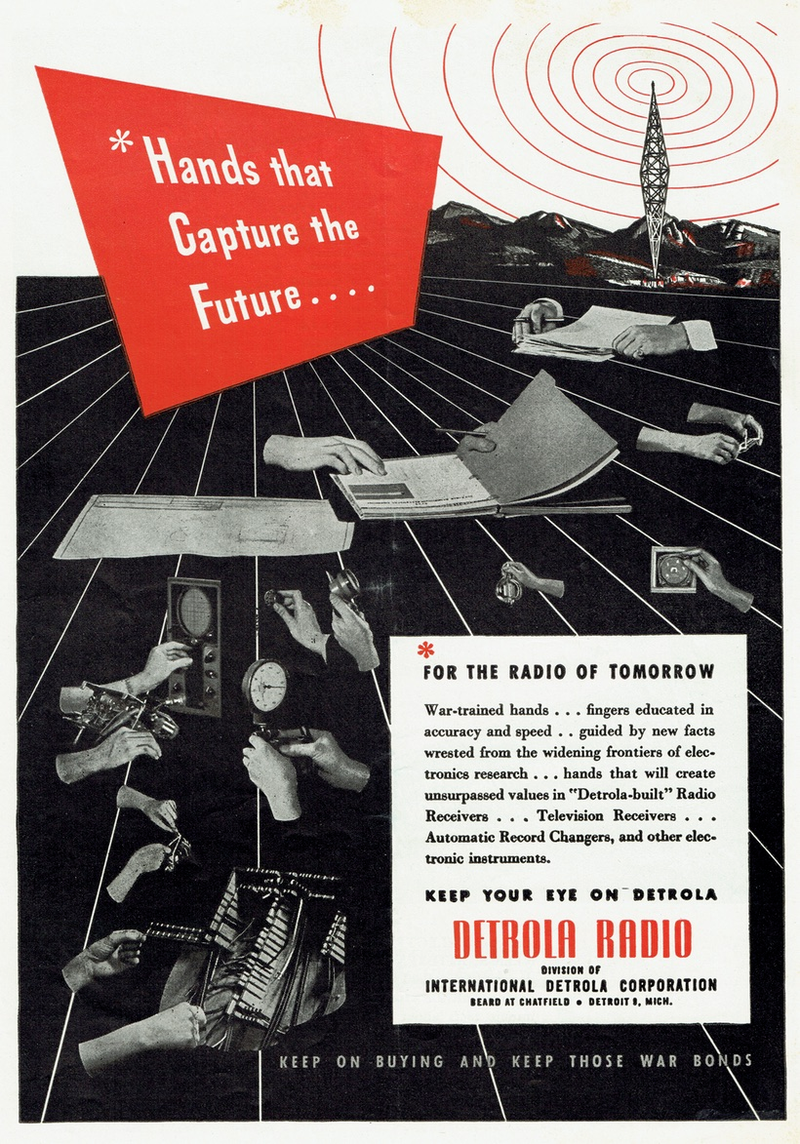 Illustration for article titled WWII Ad Promised That TV Was Just Around the Corner